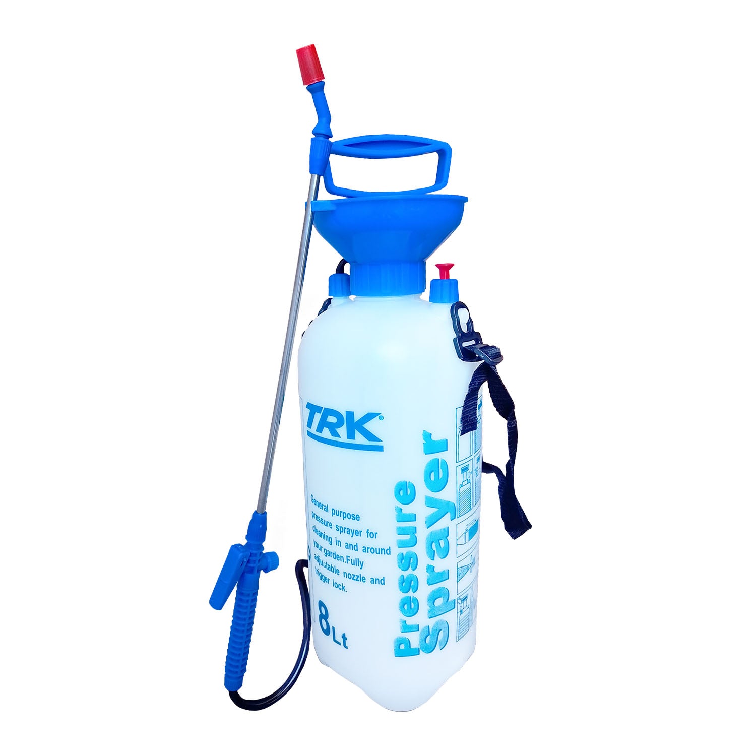 Aspersora Fumigadora Manual Agrícola 8 Litros TRK