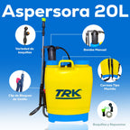 Aspersora Fumigadora Manual Mochila 20 Litros TRK