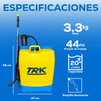 Aspersora Fumigadora Manual Mochila 20 Litros TRK